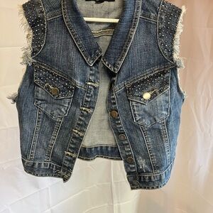 Forever 21 Premium Denim Vest
